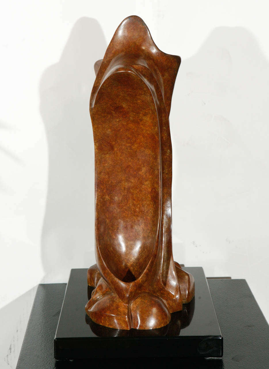Américain Sculpture en bronze de Sy Rosenwasser en vente