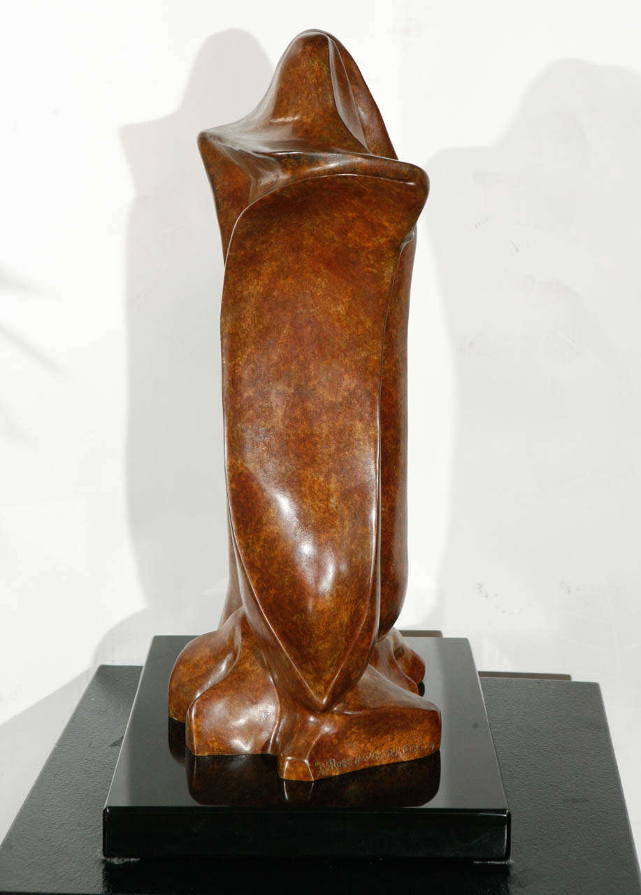 20ième siècle Sculpture en bronze de Sy Rosenwasser en vente