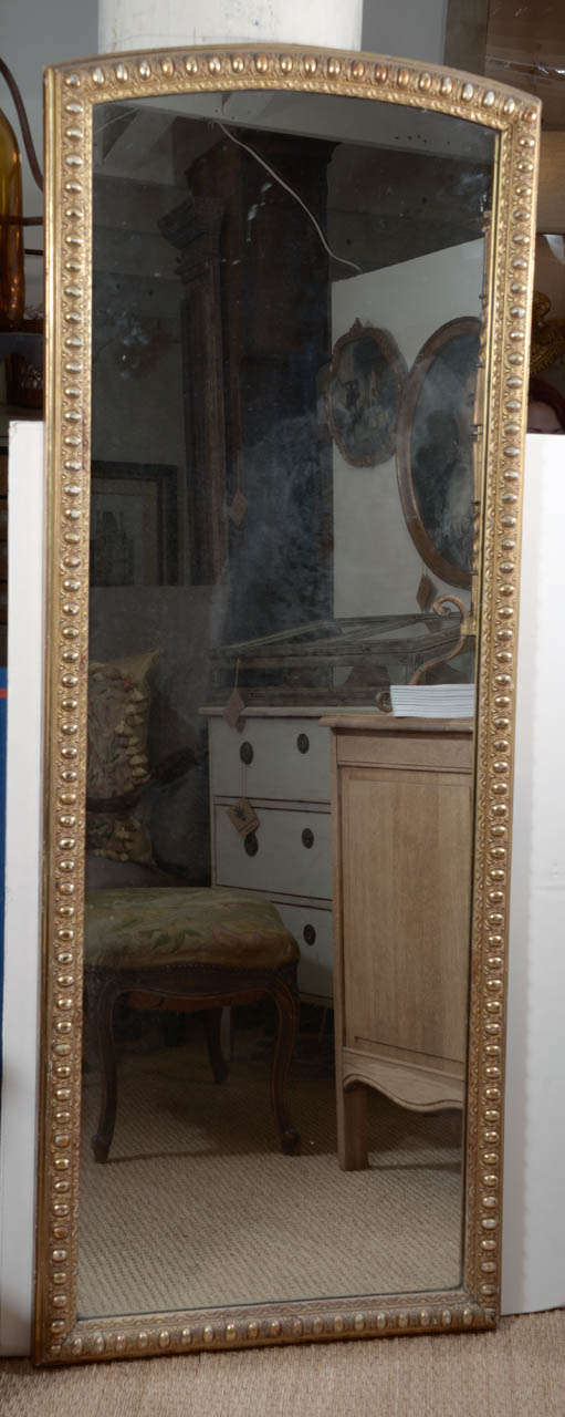 Unknown 19th Century Gilded Arch Dressing Mirror