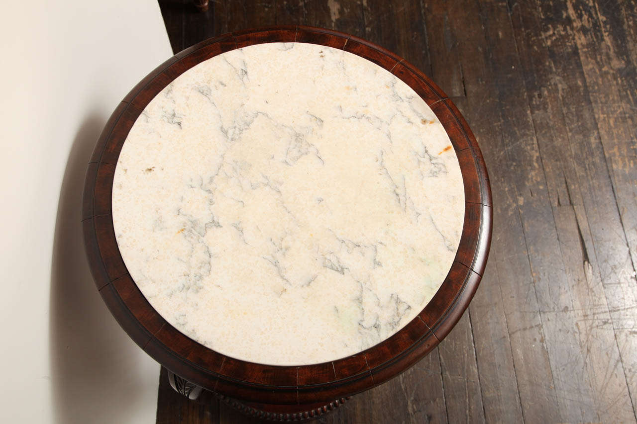 19th Century English, Marble Top Table 2