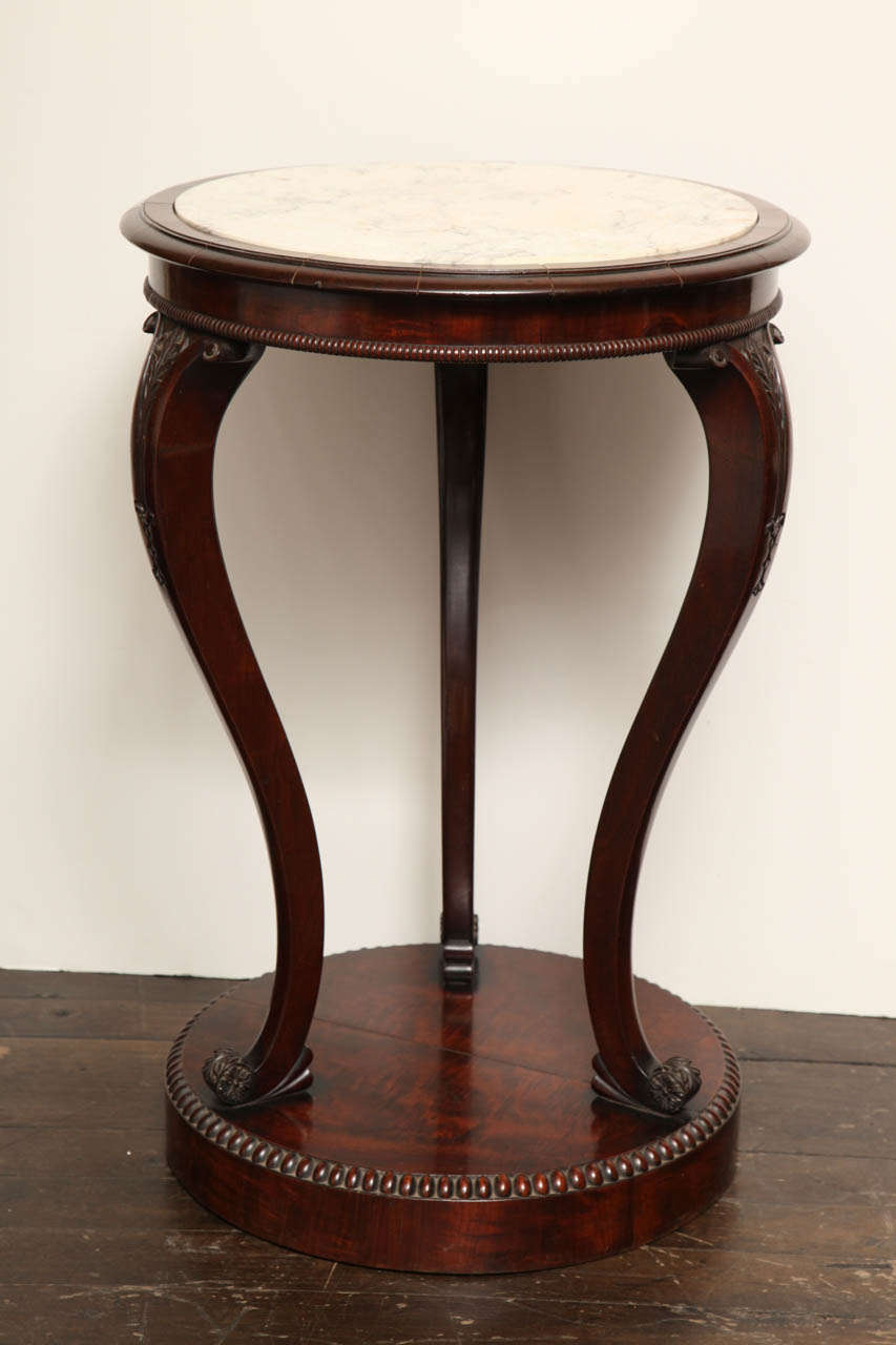 19th Century English, Marble Top Table 3