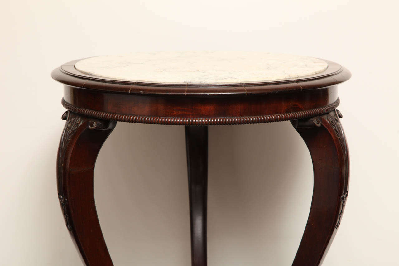19th Century English, Marble Top Table 4