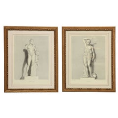 Two 19th Century Italian Engravings of Classical Figures
