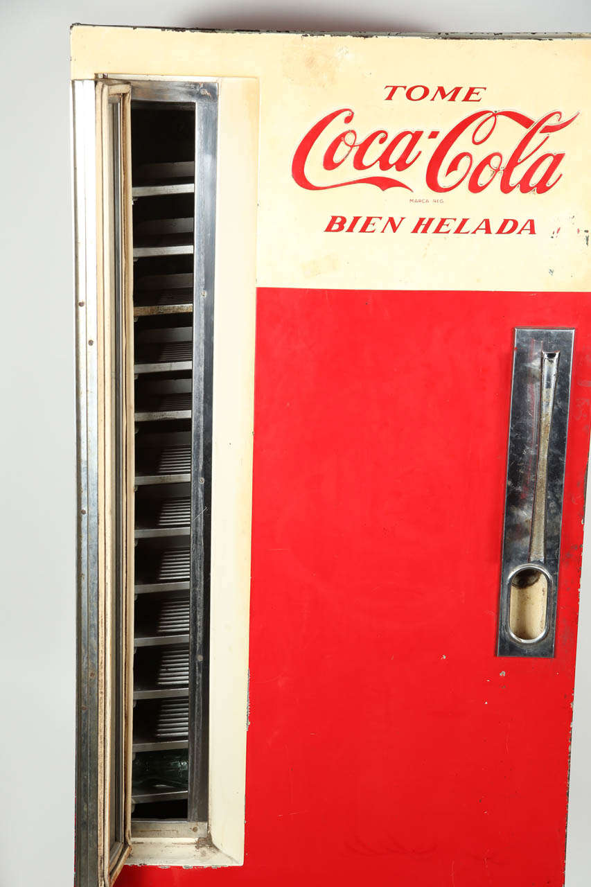 Argentine Vintage Coca Cola Machine from Argentina