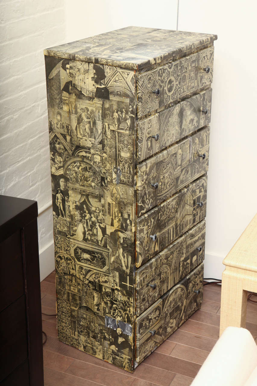 Decoupage Chest of Drawers 2