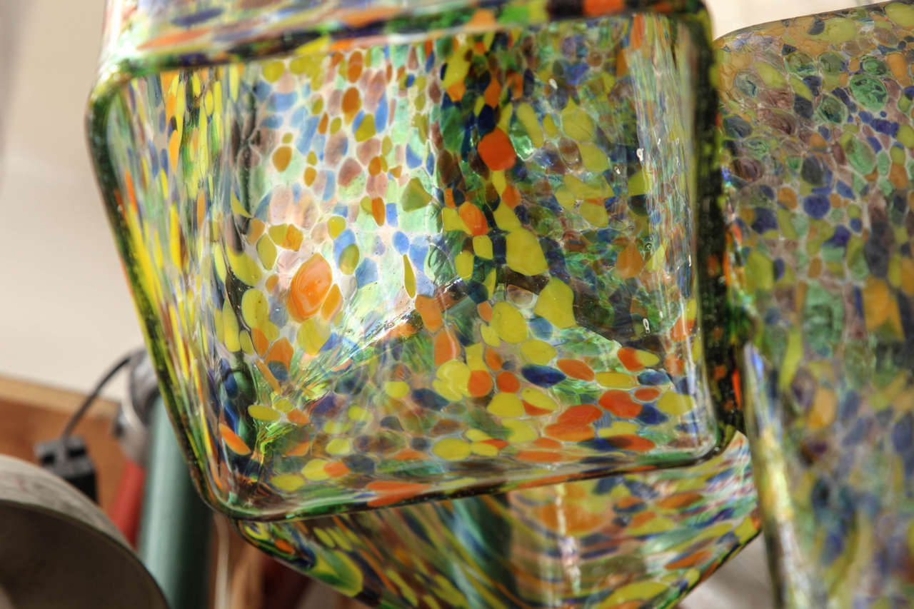 Italian Confetti Murano Glass Fixture