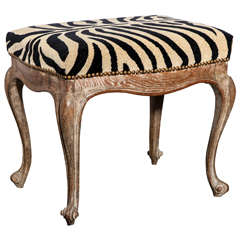 Louis XVI Style Upholstered Bench