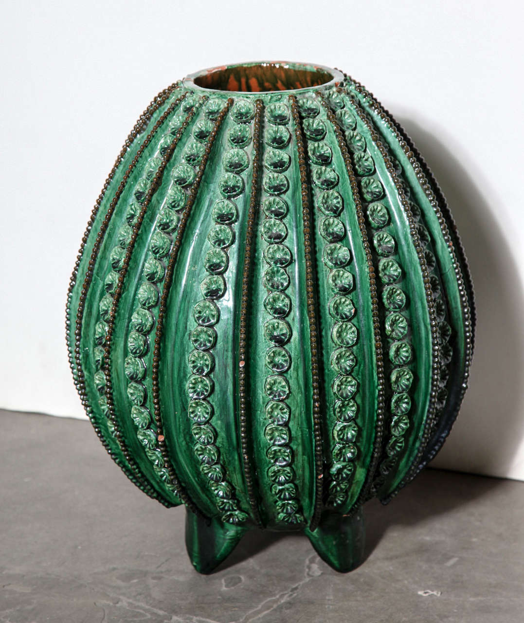 Mexicain Ananas en poterie artisanale mexicaine de Morelia