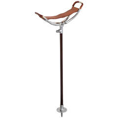Used Hermes Spectator Seat in Rosewood & Chrome