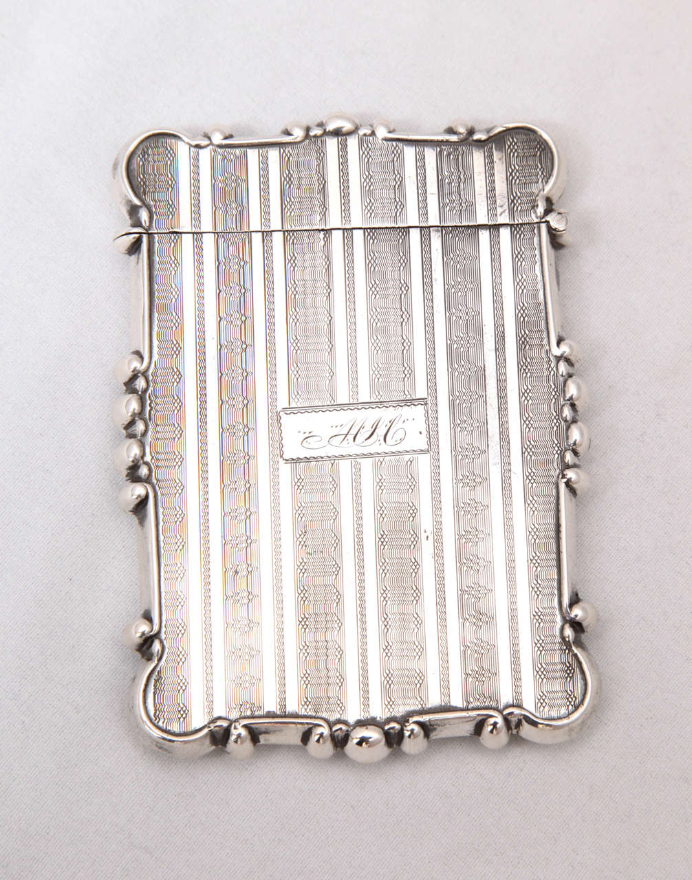 American Coin Silver Business or Calling Card Case In Good Condition In New York, NY