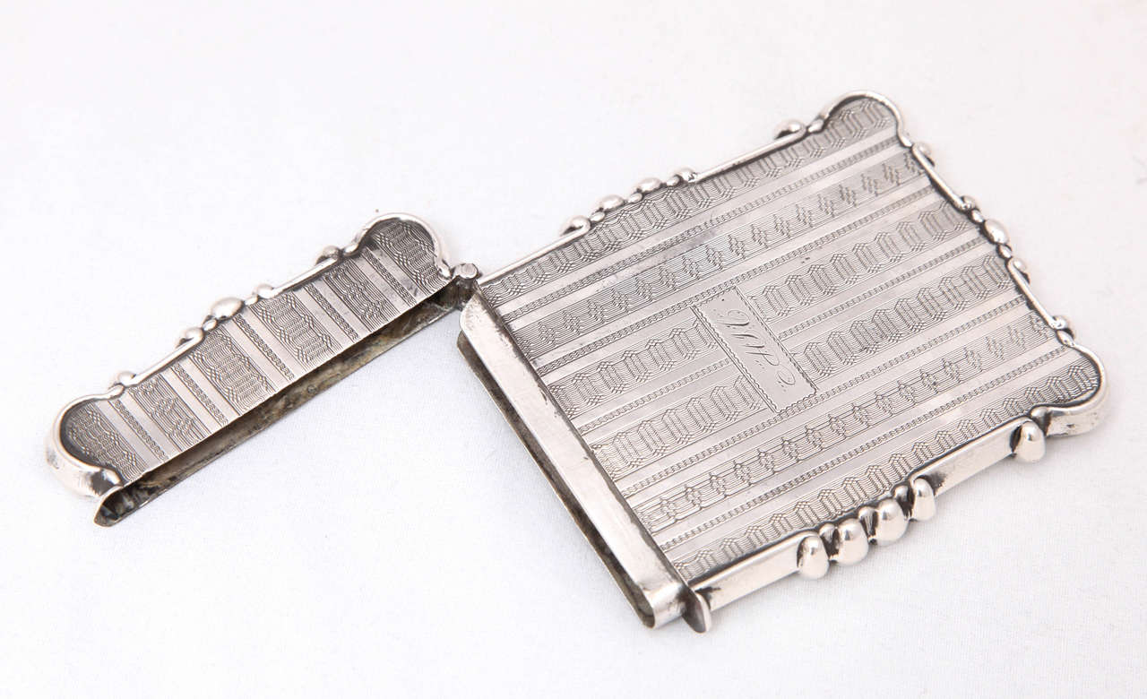 American Coin Silver Business or Calling Card Case 2