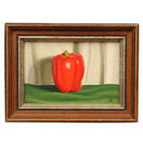 Red Pepper Painting by john T. Axton III