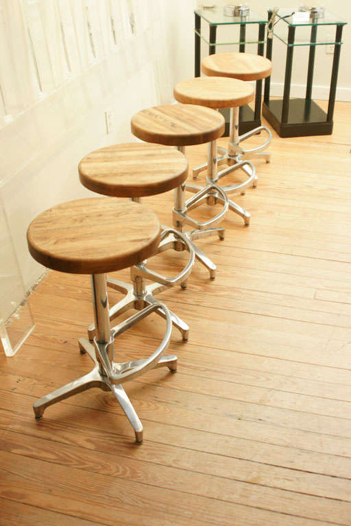 butcher block stools