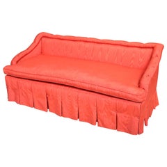 Syrie Maugham Settee In Moire Tafetta