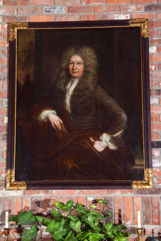 Ce portrait de l'école anglaise du XVIIIe siècle d'un gentilhomme vêtu comme un comte est un bel exemple de portrait aristocratique, un sujet qui est devenu de plus en plus populaire au cours du XVIIIe siècle, alors que de plus en plus de comtés