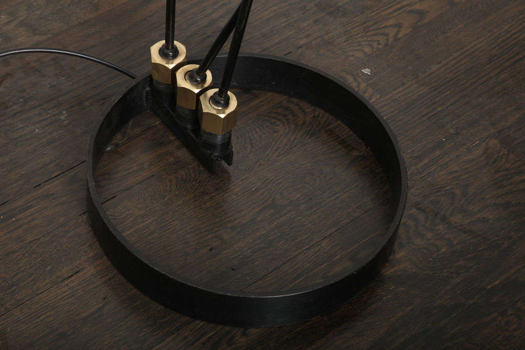 A 1950's Articulated Floor Lamp by Ben Seibel 1