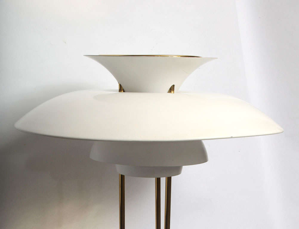 1960s Modernist Table Lamp by Poul Henningsen 2