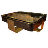 Mid Century Coffee Table in the Manner of Fontana Arte