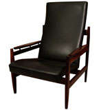 Finn Juhl Mid Century Lounge Chair by Niels Vodder for B. Altman