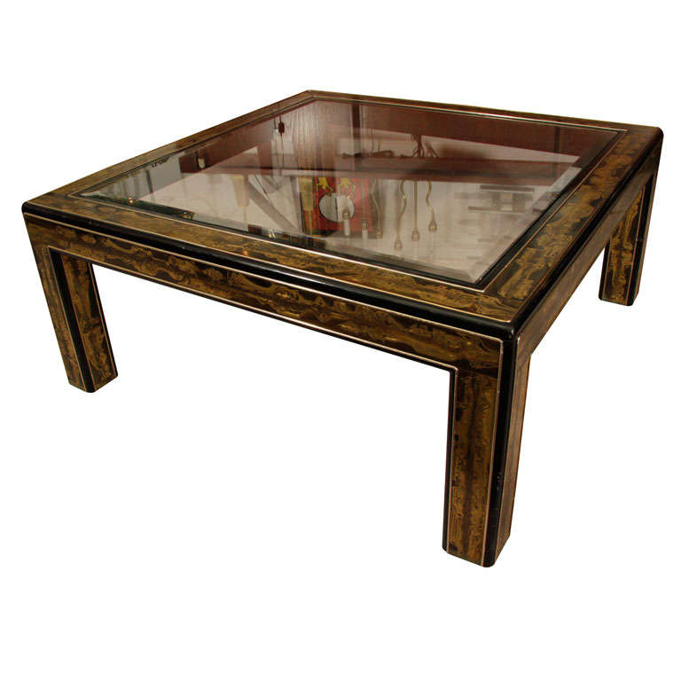 Mid Century Bernhard Rohne Coffee Table for Mastercraft
