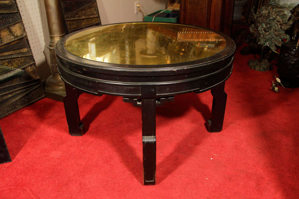 20th Century Art Deco Era Chinoiserie Coffee Table For Sale