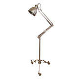 Tall Mid Century Industrial Articulated Floor Lamp