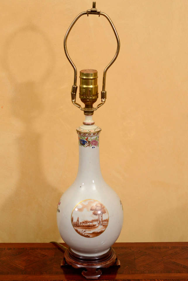 Chinese Export Water Bottle, Electrified