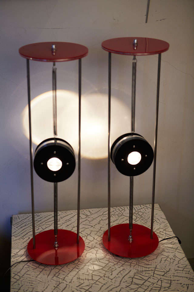 Pair Of Lamps By Peter Keene 3