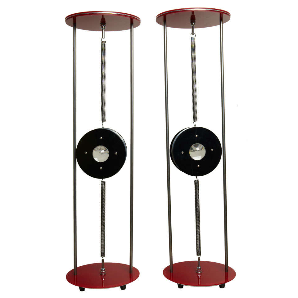 Pair Of Lamps By Peter Keene