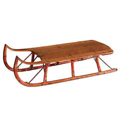 Antique Iron Sleigh