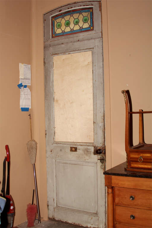 French Painted Door from Normandy 3