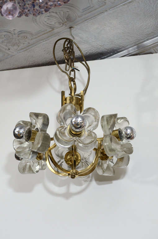 Murano Chandelier Mid Century
