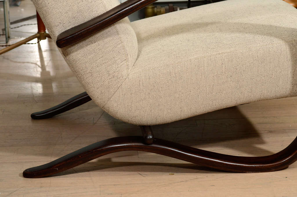 Jindrich Halabala Armchairs In Excellent Condition For Sale In Newburgh, NY