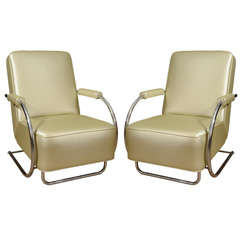 Louis Sognot Armchairs 12