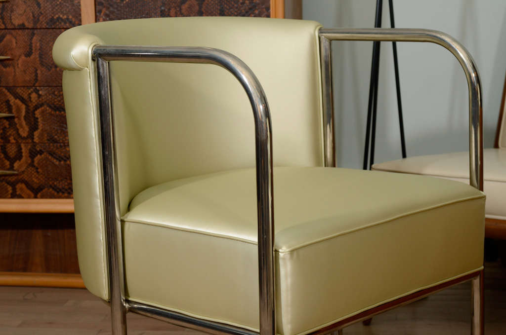 French Louis Sognot Armchair