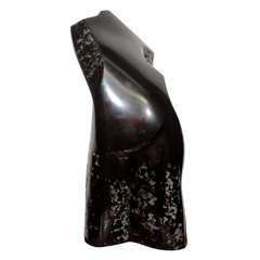 Abstract Nude Figure in Cast Stone by Masatoyo Kishi 5