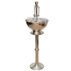 Vintage Champagne and Caviar Server in Silverplate