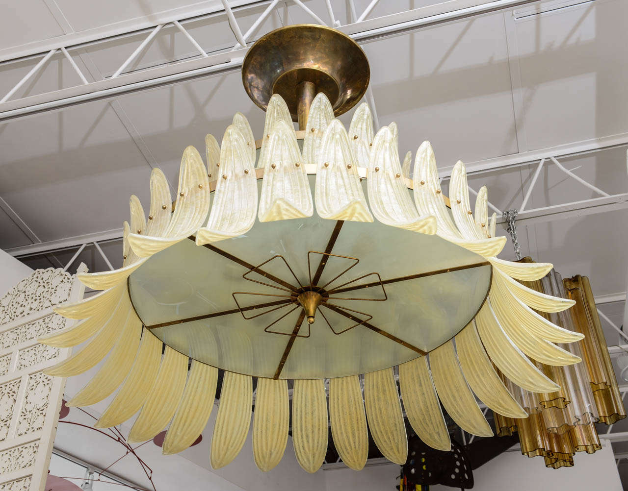 Enormous Chandelier by Barovier e Toso In Excellent Condition In Miami, FL