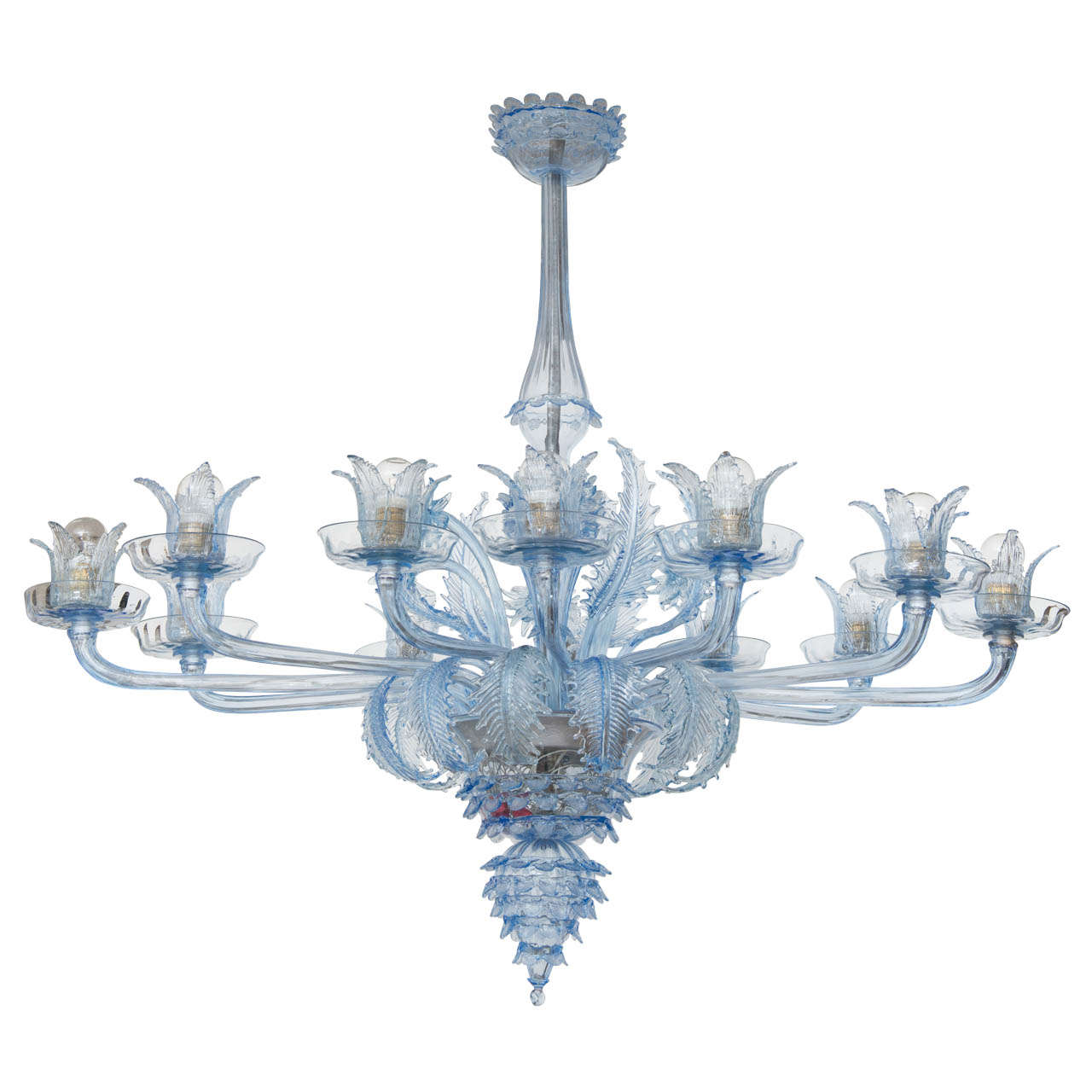 Chandelier by Barovier e Toso For Sale at 1stDibs