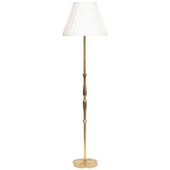 Bronze Floor Lamp by Riccardo Scarpa