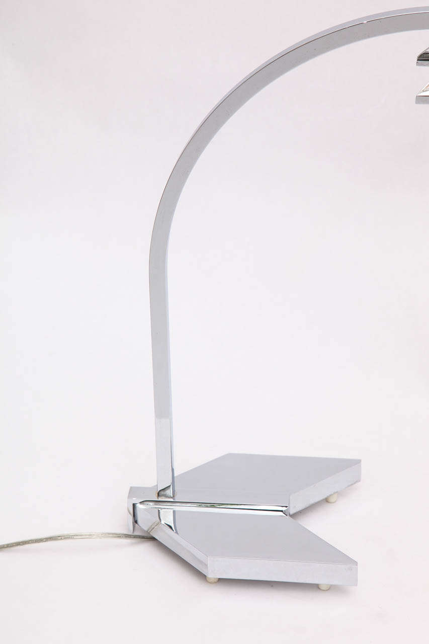  Castella Lighting Table Lamp Mid Century Modern Futurist 1960's In Good Condition In New York, NY