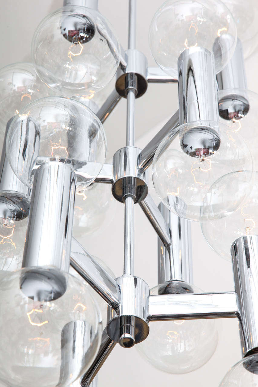 American 1960s Modern Futurist Ceiling Fixture