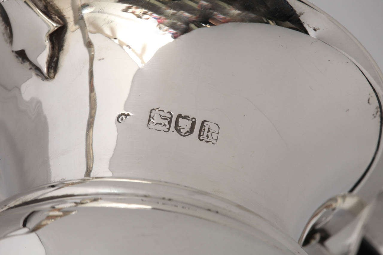 Edwardian Sterling Silber Zwei-Handle Trophäe Cup/Vase (Sterlingsilber)