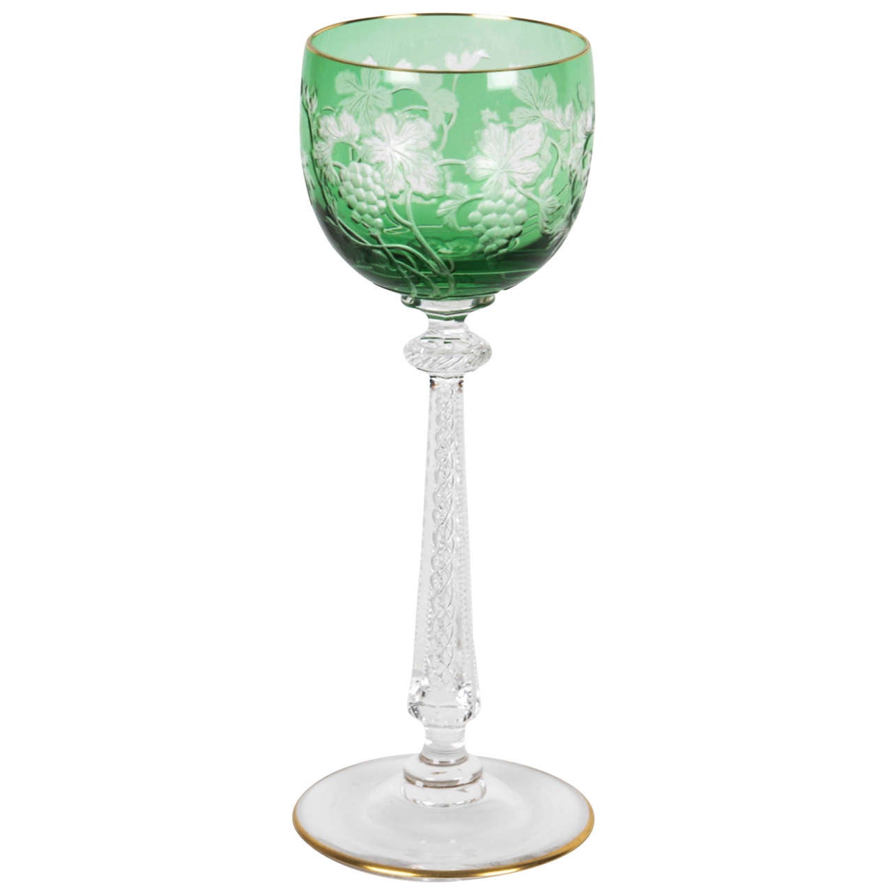 Green Wine Glasses