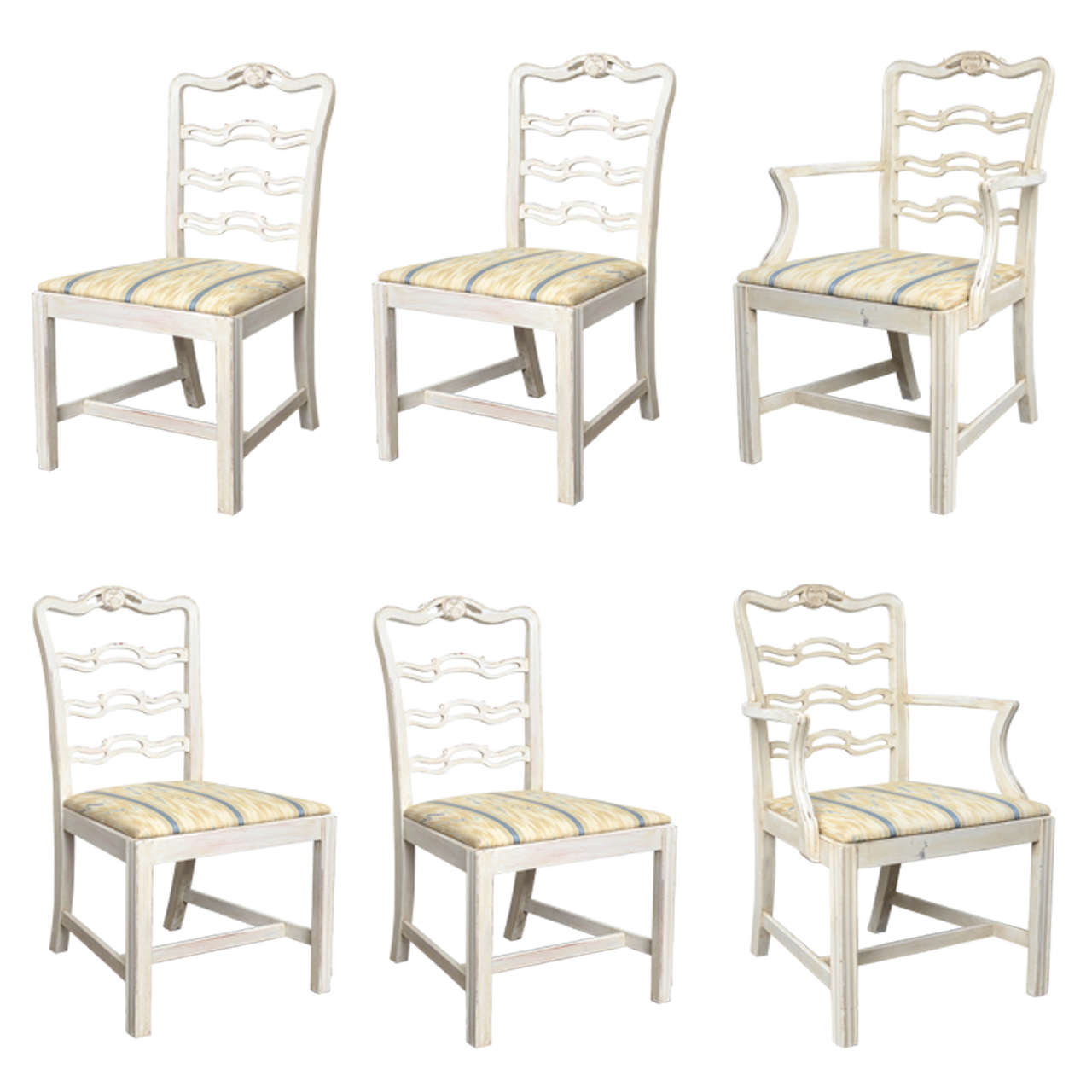 Ribbon Back Chairs - 12 For Sale on 1stDibs