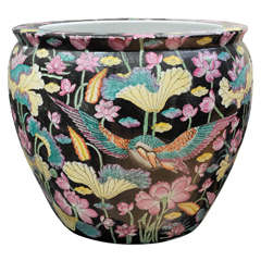 Big Chinese Porcelain Vase, Decorated also Inside