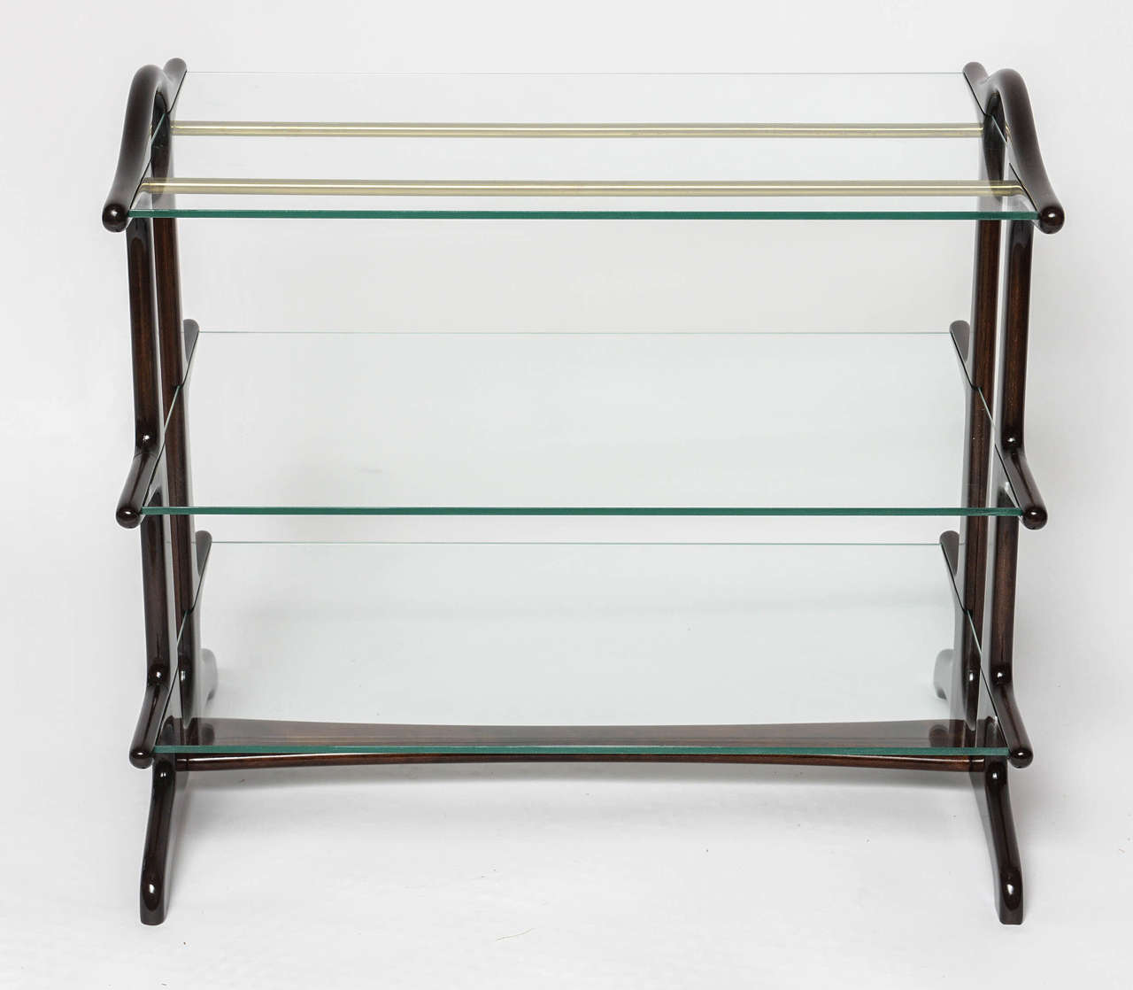Three-Tier Italian Shelf Stand In Excellent Condition In East Hampton, NY