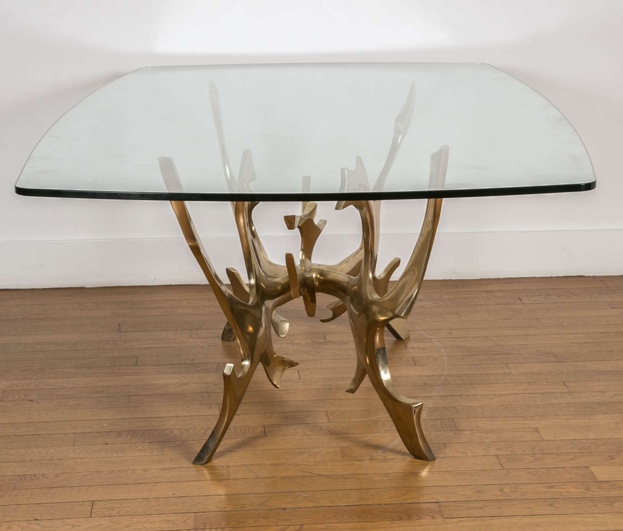 Large Bronze Table by Fred Brouard, 1970s 1