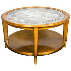 Important Giltwood Coffee Table by A. Arbus and M. Ingrand, 1938