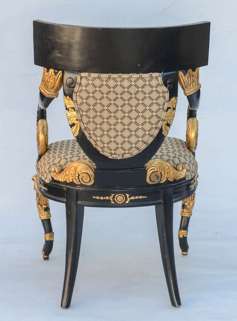 20th Century Pair of Versace Home Collection Armchairs